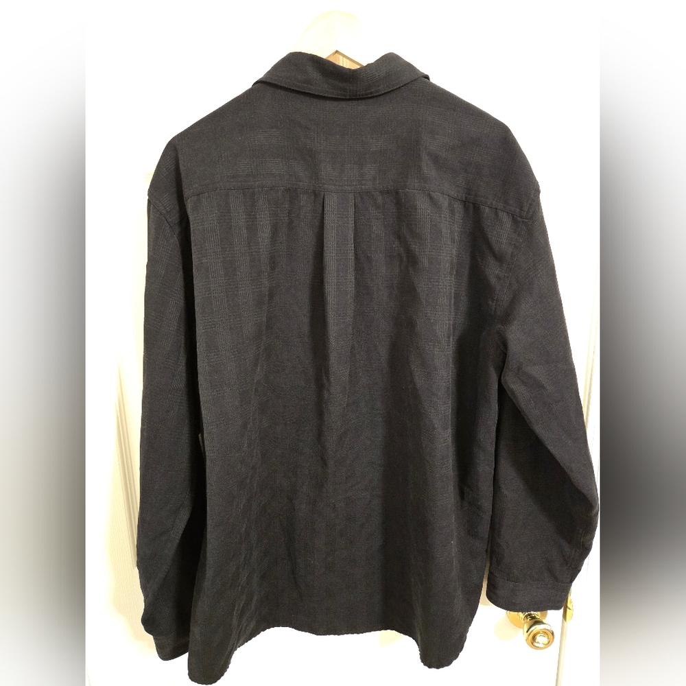 Knightsbridge Men's Black Button-Up Shirt Size XL - Picture 2 of 7